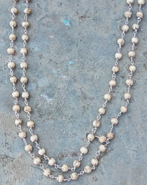 Small Bead Silver Kanthi